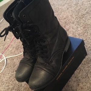 Steve Madden Combat Boots
